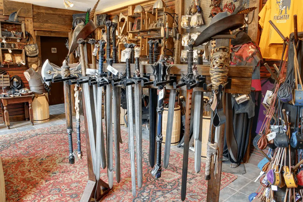Ateliers Nemesis products, swords and armour